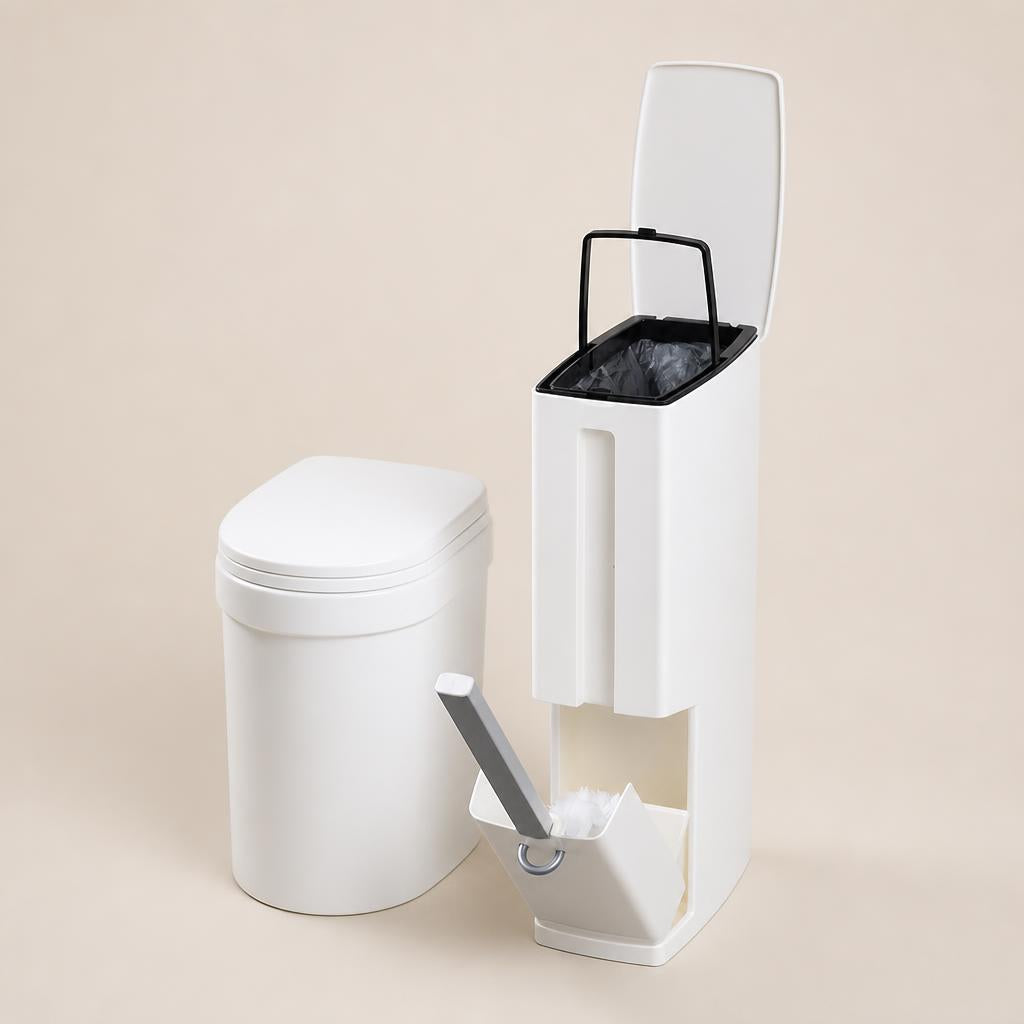 Set Scopino e Pattumiera per WC